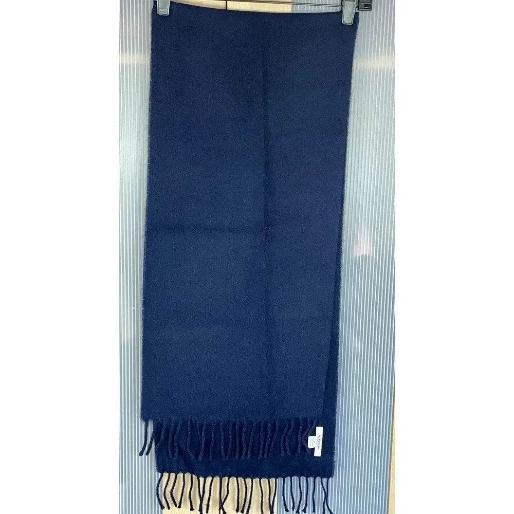 MFH Knits‎ Alpaca Mens Scarf Blue SOFT 58